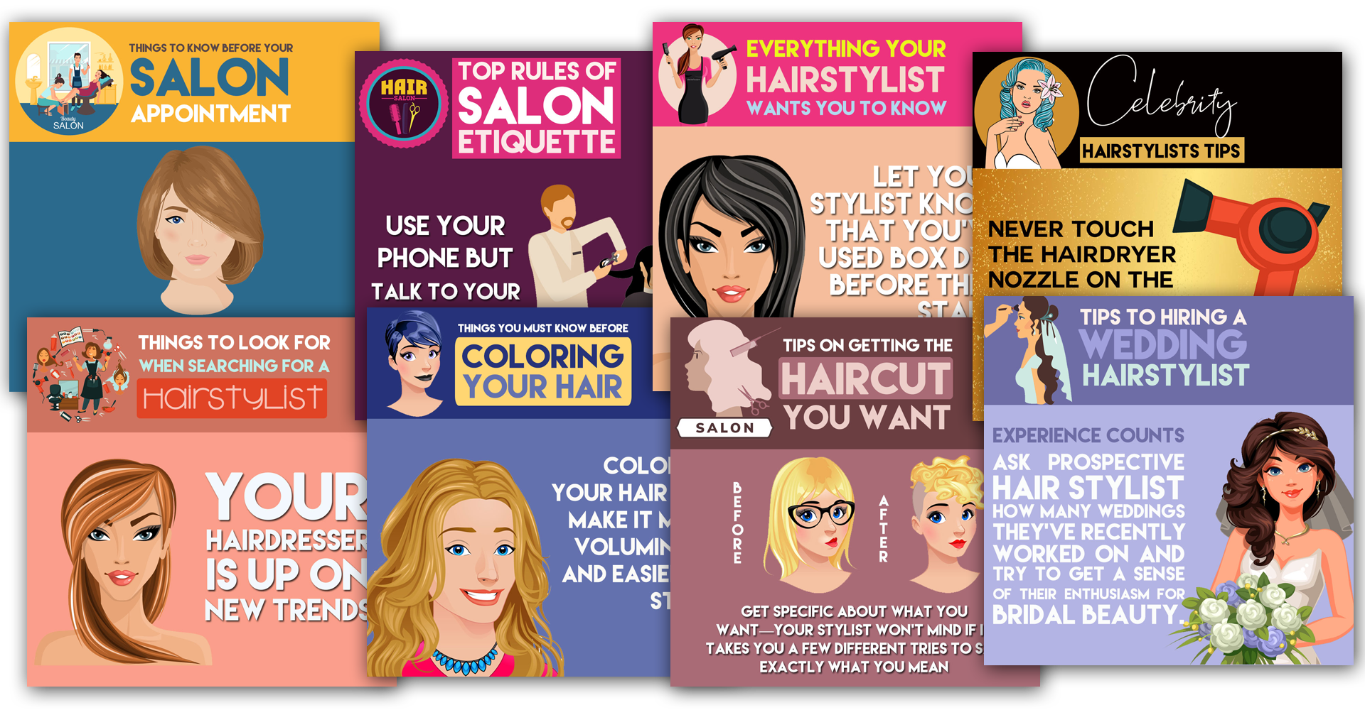 Social Media Management 30 Hair Salon Social Media Posts From One More Star Media