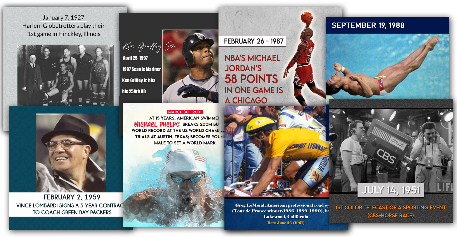 Social Media Management 96 Sports History Social Media Management | One More Star Media Info@Onemorestarmedia.com