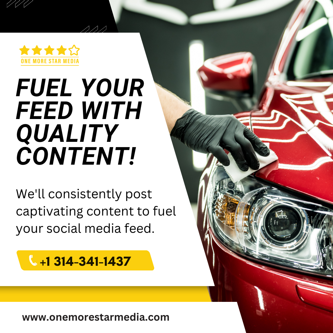 Social Marketing And Social Media 11 Social Media Custom Solutions Mobile Auto Detailers Https://Onemorestarmedia.com